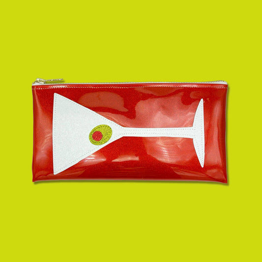 Extra Dirty Martini Cocktail Statement Clutch