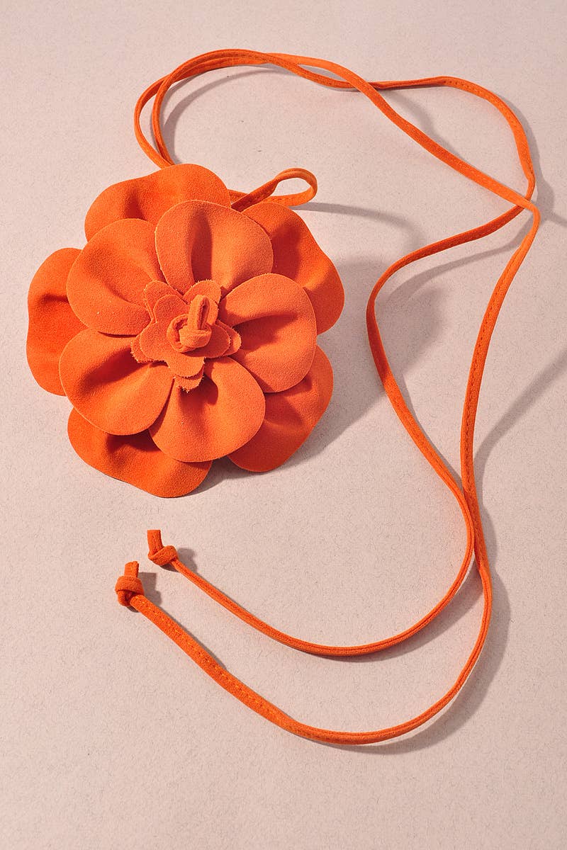 Flower Wrap Belt