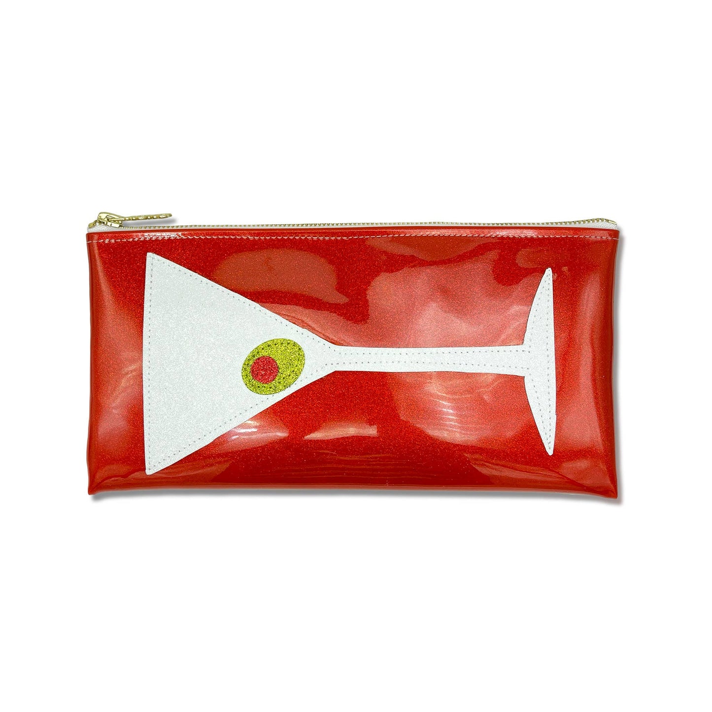 Extra Dirty Martini Cocktail Statement Clutch