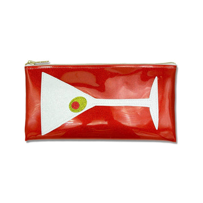 Extra Dirty Martini Cocktail Statement Clutch