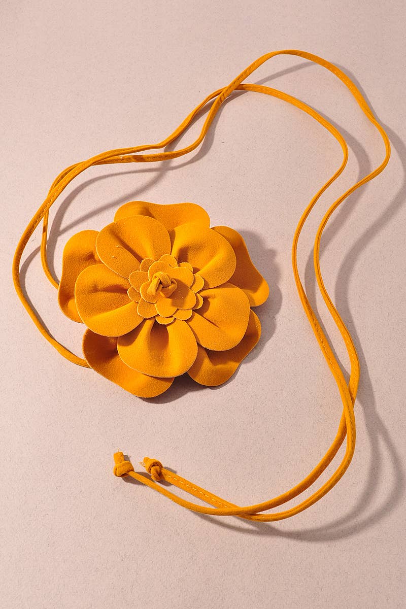 Flower Wrap Belt