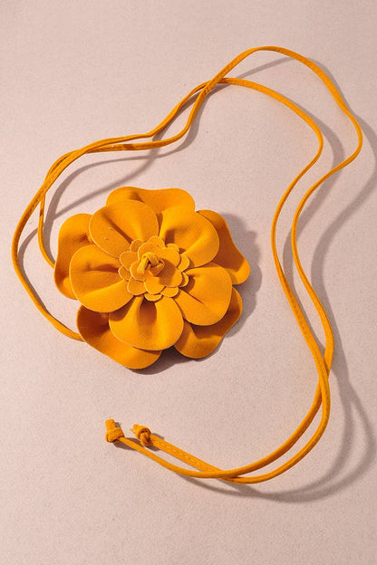 Flower Wrap Belt